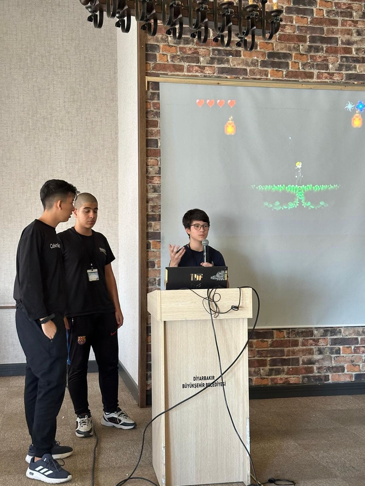 Happy Hacking Space students